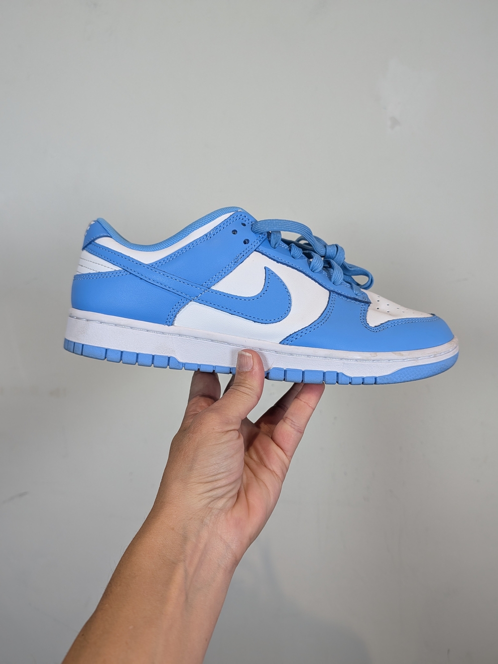 Nike Dunk Low UNC (2021) Sneaker, Size 9.5
